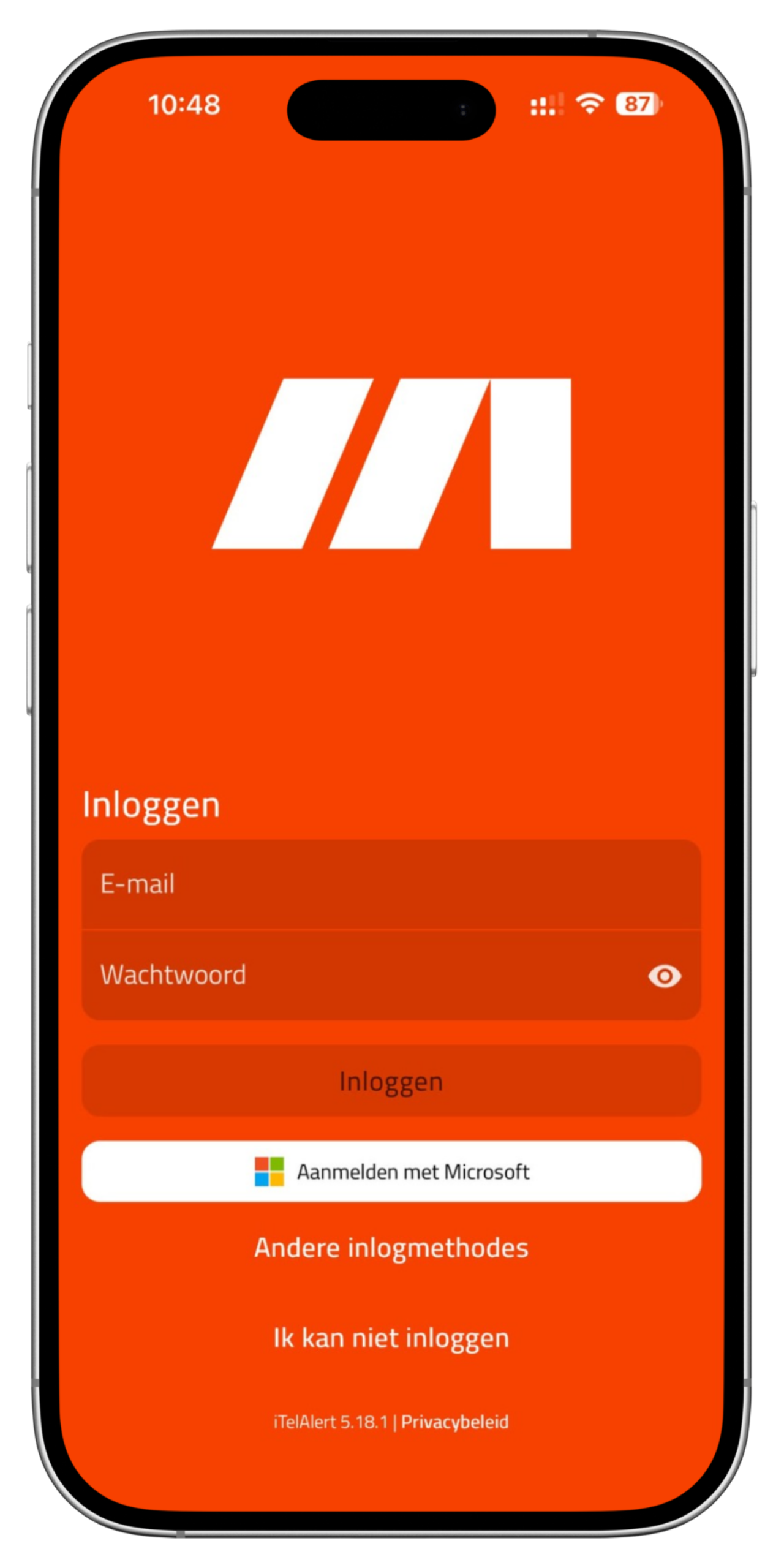 inloggen itelalert